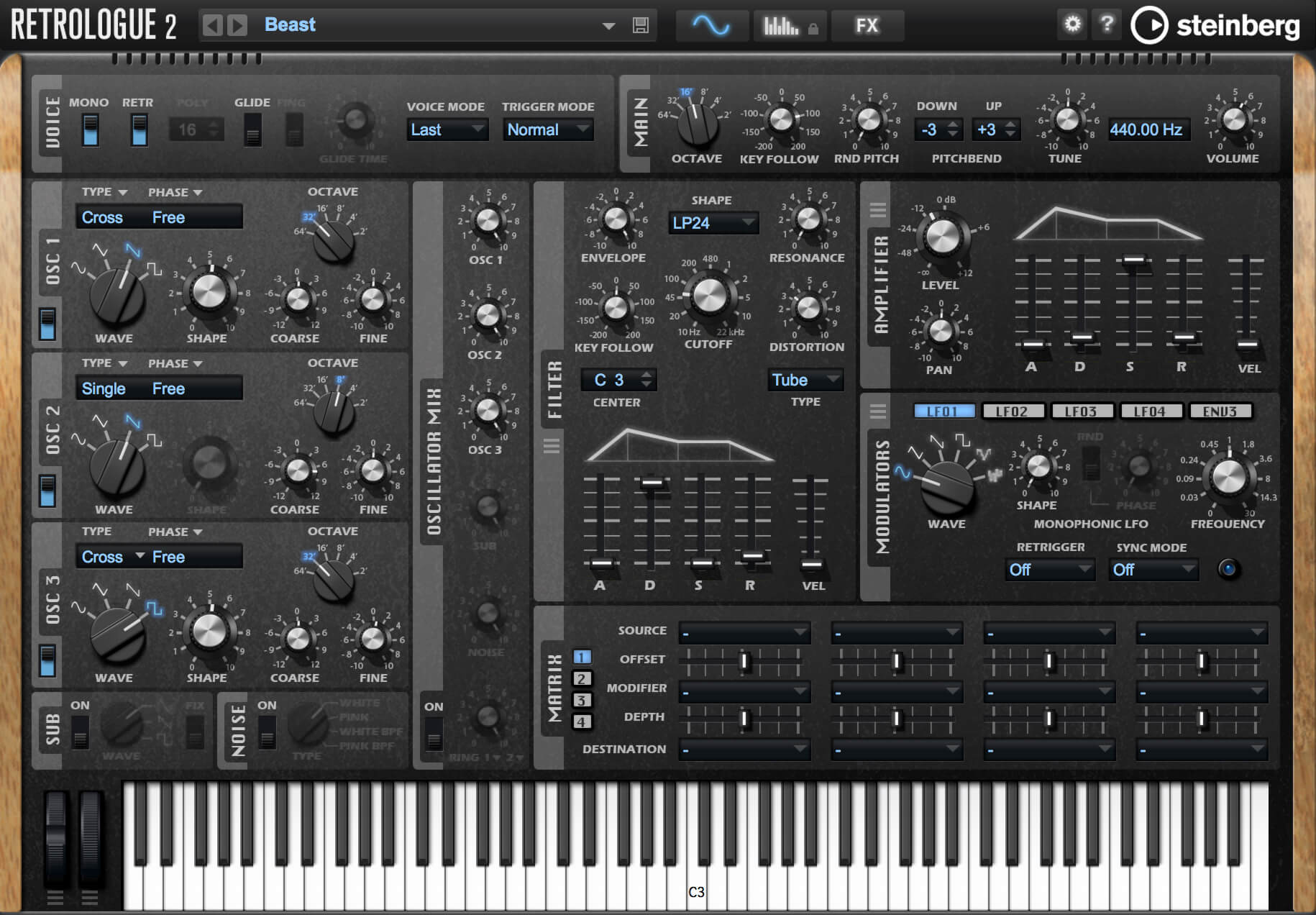 Steinberg Retrologue 2 Virtual Analog Synth